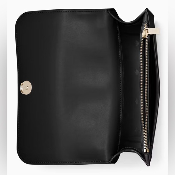 NWT Kate Spade Remi Flap Chain Crossbody Box Bag in Black - Picture 3 of 11